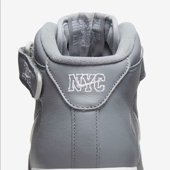 Nike Airforce 1 NYC cool gray, 8.5 W 7M - Picture 2 of 5